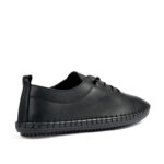 Zapatos de Piel con Cordones, Suela Flexible y Plantilla Acolchada y Extraíble