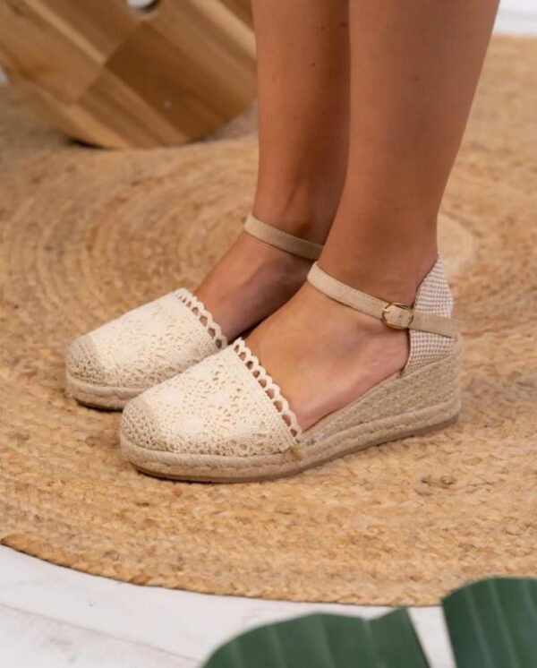 Alpargata de Cuña para Mujer con Precioso Diseño y Gran Calidad