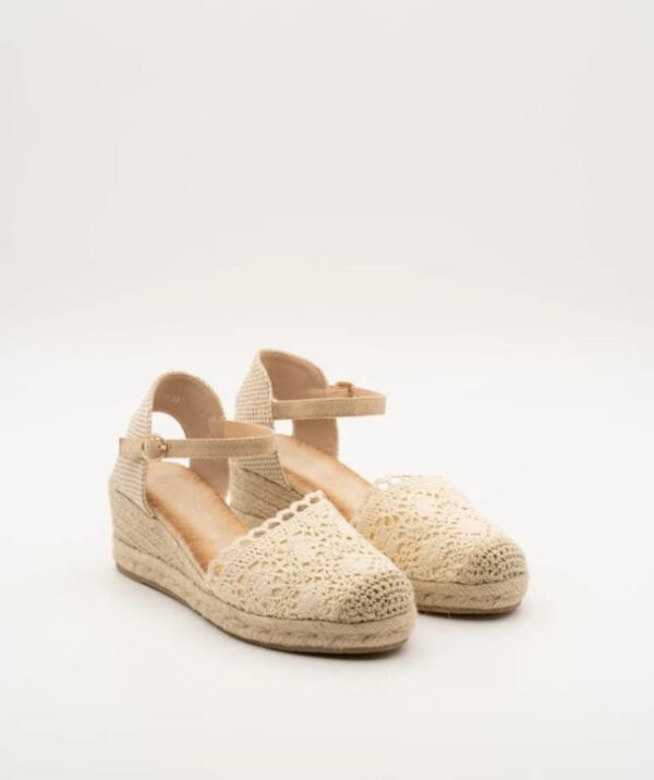 Alpargata de Cuña para Mujer con Precioso Diseño y Gran Calidad