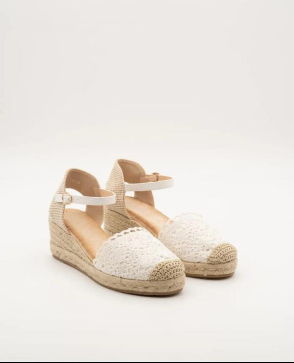 Alpargata de Cuña para Mujer con Precioso Diseño y Gran Calidad