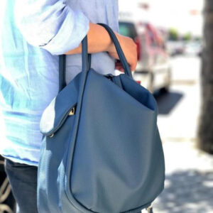 Bolso Sintético para Mujer con Bolsillo Lateral y 2 Compartimentos