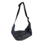 Riñonera Nylon para Mujer con Cierre de Cremallera y Bolsillo Trasero