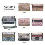 Bolso Bandolera Sweet Candy con Bolsillos Exteriores y Cremallera de Mujer