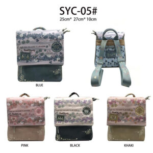 Mochila Sintética Sweet Candy con Bolsillo Trasero y 1 Asa Corta de Mujer