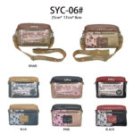 Bolso Bandolera Sintético Sweet Candy con Bolsillos Exteriores para Mujer