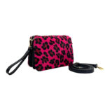 Bolso de Mano Animal Print de Piel con Pelito y Gran Calidad para Mujer