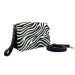 Bolso de Mano Animal Print de Piel con Pelito y Gran Calidad para Mujer