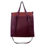 Amplio Bolso Sintético de Mano con Asas Largas y 3 Compartimentos de Mujer - Imagen 4