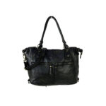 Amplio Bolso Vintage Mujer de Piel Lavado con Bolsillos Frontales - Imagen 4