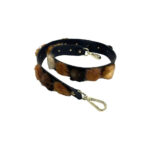 Asa para Bolso de Piel con Pompones Decorativos de Pelito - Imagen 3