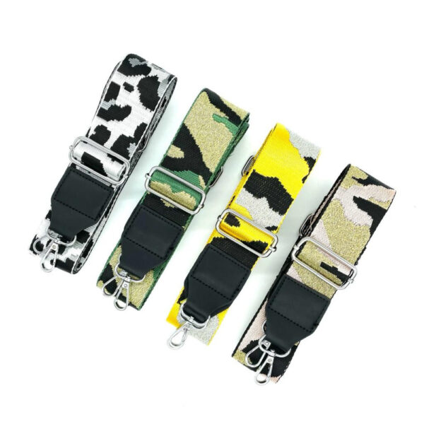 Asas sintéticas para bolsos animal print - Imagen 2