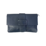 Bolso Bandolera en Piel Italiana para Mujer con Hebilla Decorativa, Solapa y Cremallera - Imagen 22