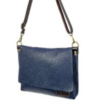 Bolso Bandolera De Piel Natural para Mujer con Solapa y Cremallera - Imagen 17