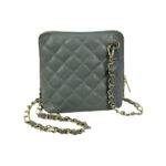 Bolso compacto de Piel con gran abertura y cremalleras - Imagen 4