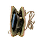 Bolso compacto de Piel con gran abertura y cremalleras - Imagen 6