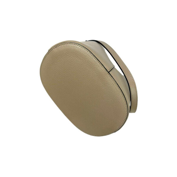 Bolso cubo de Hombro en Piel Italiana para Mujer con Cierre de Botón - Imagen 15