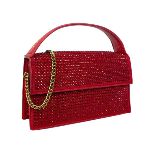 Bolso de Fiesta Mujer con Efecto Brillante y Precioso Diseño - Imagen 5