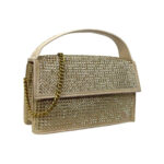 Bolso de Fiesta Mujer con Efecto Brillante y Precioso Diseño - Imagen 6