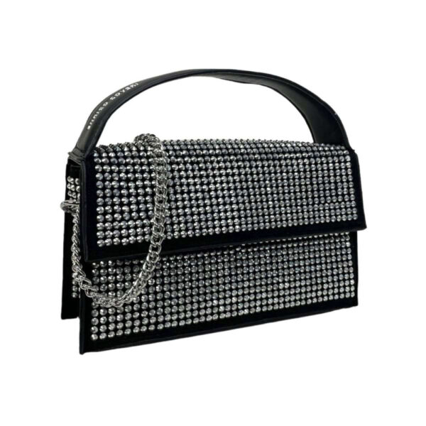 Bolso de Fiesta Mujer con Efecto Brillante y Precioso Diseño - Imagen 10