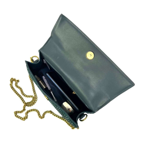 Bolso de Fiesta Mujer con Efecto Brillante y Precioso Diseño - Imagen 9