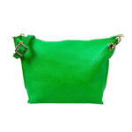 Bolso de Piel de Grano con Cremallera y Bolsillo trasero para Mujer - Imagen 9