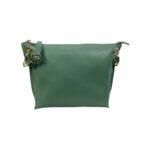 Bolso de Piel de Grano con Cremallera y Bolsillo trasero para Mujer - Imagen 2