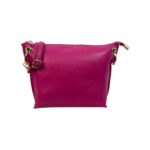 Bolso de Piel de Grano con Cremallera y Bolsillo trasero para Mujer - Imagen 5