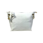 Bolso de Piel de Grano con Cremallera y Bolsillo trasero para Mujer - Imagen 6