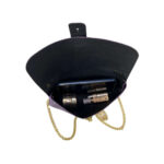 Bolso de Piel Metalizado tipo Sobre con Broche de Abeja para Mujer - Imagen 11