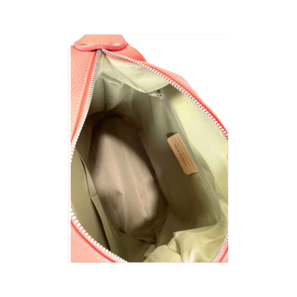 Bolso-Mochila de Piel Italiana para Mujer con Gran Capacidad y Bolsillo Frontal - Imagen 5