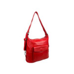 Bolso-Mochila de Piel Italiana para Mujer con Gran Capacidad y Bolsillo Frontal - Imagen 4