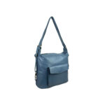 Bolso-Mochila de Piel Italiana para Mujer con Gran Capacidad y Bolsillo Frontal - Imagen 11