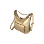 Bolso-Mochila de Piel Italiana para Mujer con Gran Capacidad y Bolsillo Frontal - Imagen 7