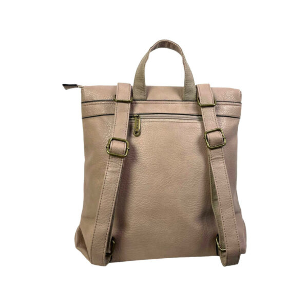 Mochila Sintética de Gran Capacidad con Solapa Coveri Collection para Mujer - Imagen 19