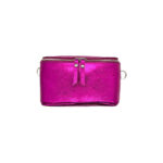 Riñonera de piel con Efecto Metalizado y Cremalleras para Mujer - Imagen 13