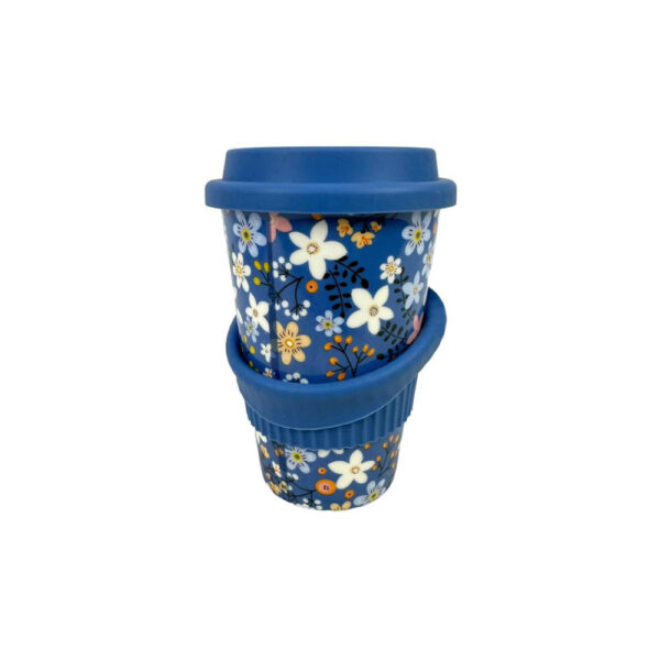 Taza de Cerámica con Tapa de Silicona y Protector de Mano para Mujer - Imagen 10