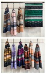 Bonita Bufanda de Mujer en Lana y Cashmere con Gran Calidad - Imagen 2