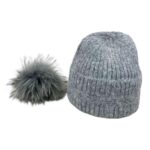 Gorro de Lana, Cashmere y Pelo Natural con Gran Calidad para Mujer - Imagen 10