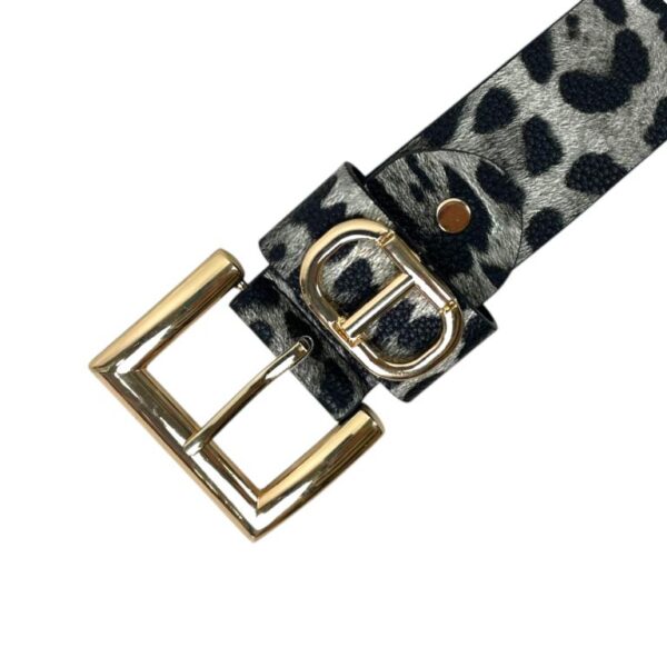 Cinturón Sintético de Mujer con Diseño Animal Print y Gran Calidad - Imagen 3