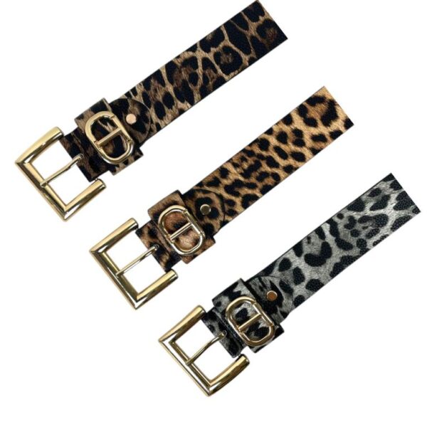 Cinturón Sintético de Mujer con Diseño Animal Print y Gran Calidad - Imagen 5