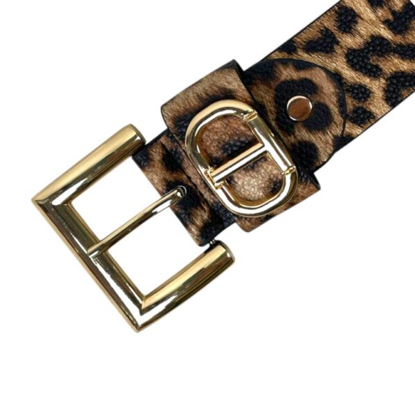 Cinturón Sintético de Mujer con Diseño Animal Print y Gran Calidad - Imagen 4