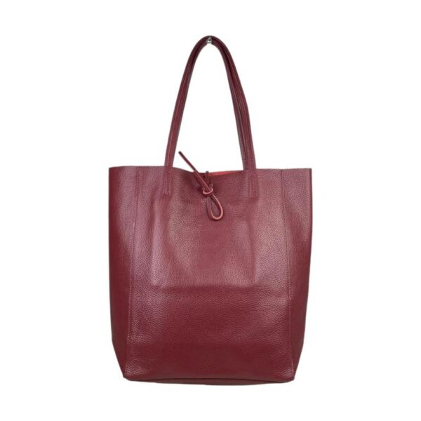 Bolso Universitario tipo Shopper de Piel con Gran Capacidad y 2 Asas Largas Mujer - Imagen 11