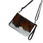 Bolso Bandolera de Piel Italiana con Pelo Natural y Asa Corta para Mujer - Imagen 7