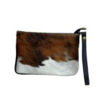 Bolso Bandolera de Piel Italiana con Pelo Natural y Asa Corta para Mujer - Imagen 3