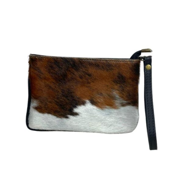 Bolso Bandolera de Piel Italiana con Pelo Natural y Asa Corta para Mujer - Imagen 3