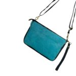 Bolso Bandolera de Piel Italiana con Pelo Natural y Asa Corta para Mujer - Imagen 12