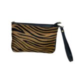 Bolso Bandolera de Piel Italiana con Pelo Natural y Asa Corta para Mujer - Imagen 4