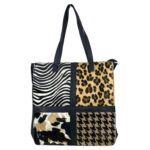 Bolso Shopper de Piel Animal Print con Diseño Exclusivo Mujer - Imagen 11