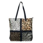 Bolso Shopper de Piel Animal Print con Diseño Exclusivo Mujer - Imagen 13