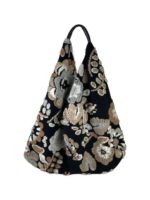 Bolso de Hombro en Lana y Viscosa para Mujer - Imagen 6